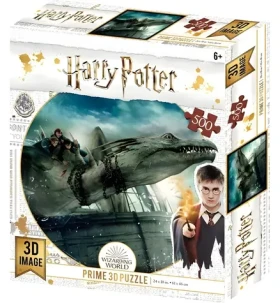 Prime 3D Puzzle Harry Potter: Útek z Gringottovej banky 3D XL