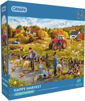 GIBSONS Puzzle Šťastný zber