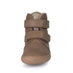Dievčenské zimné barefoot topánky PRO-tex BEKA DARK PINK - 24