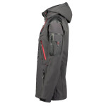 Geographical Norway Techno DB MEN 056 WU1060H/GN-DARK GREY softshellová bunda M