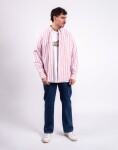 Carhartt WIP L/S Deven Shirt Deven Stripe, Oxide Red S