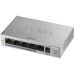 ZyXEL GS1005-HP / 5-port Desktop switch / 5x GLAN / 4x PoE / PoE 60W (GS1005HP-EU0101F)