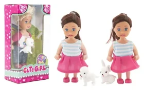TEDDIES Bábika s maznáčikom