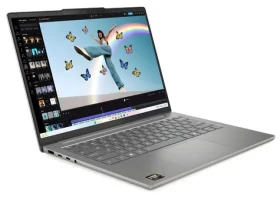 Lenovo IdeaPad Slim 5 14AKP10 sivá / Notebook / 14" WUXGA OLED / AMD RYZEN AI 7 350 / 32GB / 1TB SSD / W11H (83HX00DFCK)
