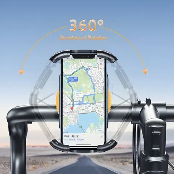 AWEI X29 čierna / Držiak telefónu na bicykel / Na rám / 4,7-6,7" / Nastaviteľný uhol (X29)