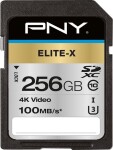 PNY Elite-X SDXC 256 GB Class 10 UHS-I/U3 (P-SD256U3100EX-GE)