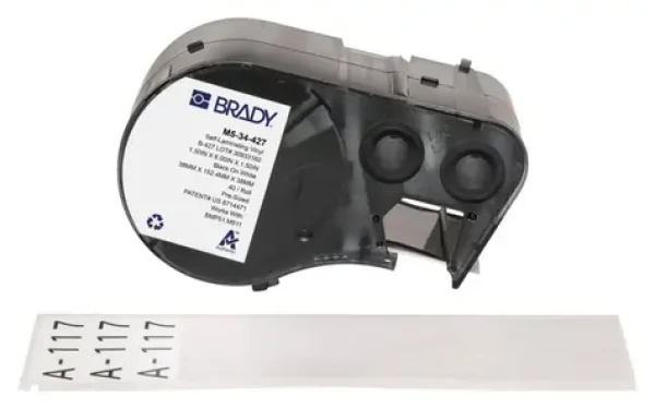 BRADY Etikety do tlačiarne štítkov M510/BMP51/BMP53/M511 / Etikety / Samolepiace (M5-34-427)