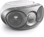 Philips AZ215 strieborná / Rádio / FM / CD (AZ215S)