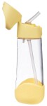B.box Fľaša na pitie so slamkou 600 ml - Lemon twist EUR