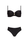 Vrchný diel plaviek S730CH1 Gold1 BRA black - Self 40D