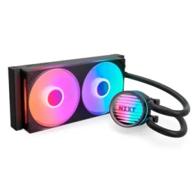 NZXT Kraken 240 RGB čierna / 2x 120mm / Fluid Dynamic Bearing / 31.9 dB @ 2400 RPM / 75.05 CFM / ARGB / AMD + Intel (RL-KR24C-B1)