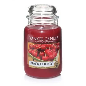 Yankee Candle Black Cherry veľký pohár 623g / doba horenia: až 150 h (5038580046595)
