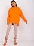 Oranžová mikina basic Twist S/M