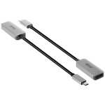 CLUB3D CAC-1567 aktívna redukcia USB-C na DisplayPort 1.4 M/F / 8k 60Hz (CAC-1567)