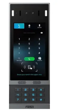 Fanvil i67 čierna, šedá / IP video vrátnik / rozpoznávanie tváre / 7" displej / PoE / IP66 (I67)