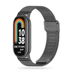 Tech-Protect MilaneseBand čierna / Remienok milánsky ťah / pre XIAOMI SMART Band 8, 8 NFC