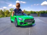 Mamido Detské elektrické autíčko Mercedes AMG GT R Pre zelené