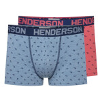 Pánske boxerky 2 pack 40658 Fast - HENDERSON vícebarevná M