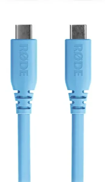 Rode SC27-B svetlo modrá / Kábel USB-C - USB-C / 2 m / USB 3.2 Gen 1 / PD 60 W (SC27-B)