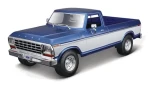 Maisto - 1979 Ford F150 Pick- UP, metal modrá, biela, 1:18