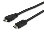 Equip USB-C - Micro USB čierna / Kábel / USB 2.0 / 480 Mbps / 1 m (12888407)