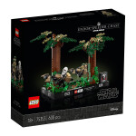 LEGO® 75353 naháňačka na planéte Endor dioráma