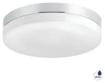 Luxera PILLS II chrómové / Kúpeľňové stropné svietidlo / bez zdroja / E27 / IP44 / 36 cm (SKL000465883)