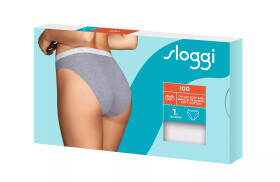 Dámske nohavičky 24/7 100 Tai - WHITE - biela 0003 - SLOGGI WHITE 48