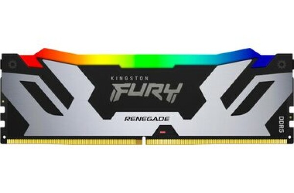 Kingston Fury Renegade Black RGB 32GB (1x32GB) DDR5 6000MHz / CL32 / DIMM / On-Die ECC / XMP / 1.35V (KF560C32RSA-32)