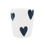 Eulenschnitt Porcelánový hrnek Hearts 290 ml – dark blue