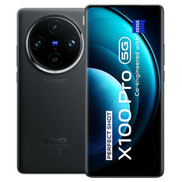 Vivo X100 Pro 5G 16+512GB čierna / EU distribúcia / 6.78" / 512GB / Android 14 (6935117878904)