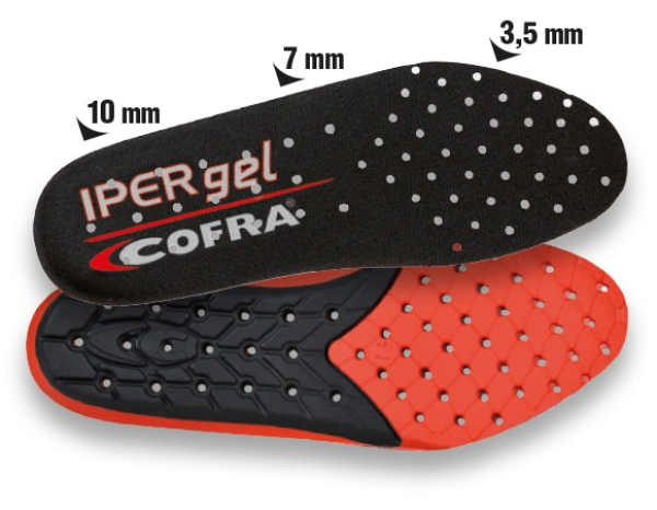 Stielka Cofra IPER GEL Veľkosť topánky: 39, pracovné vložky