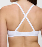 Triumph LOVELY MICRO - Vystužená podprsenka s kosticami pre celodenné pohodlie Triumph WHITE 80C