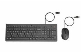 HP 150 EN čierna / Drôtový set klávesnice a myši / USB / EN layout (240J7AA)