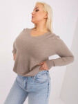 PM SW PM 3007+1 jumper.18 tmavá lila XL/XXL