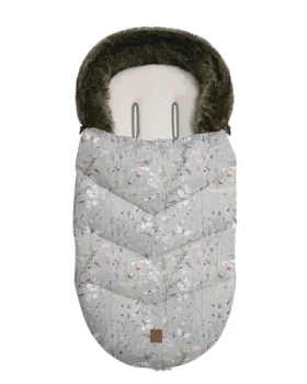 KikkaBoo Fusak zimné Luxury Dreamy Fields Grey (31108040155KB)