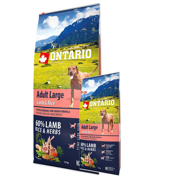 Ontario Dog Adult Large Lamb