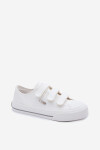 Detské tenisky na suchý zips Big Star TT374169 White 35
