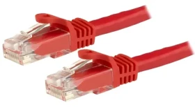 StarTech červená / Patch kábel UTP Cat6 / RJ-45 / 5 m / PoE (N6PATC5MRD)