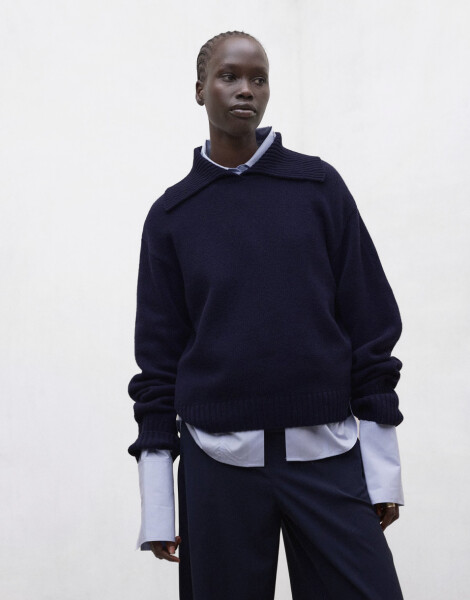 ECOALF Adria Sweater Deep Navy XS