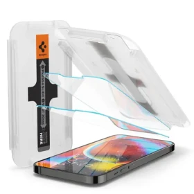 Spigen tR EZ Fit tsotvrdené sklo 2 Pack pre Apple iPhone iPhone 16e/14/13/13 Pro (AGL03385)
