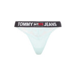 Dámske džínsové čipkované tangá UW0UW03950-C94 - Tommy Hilfiger L