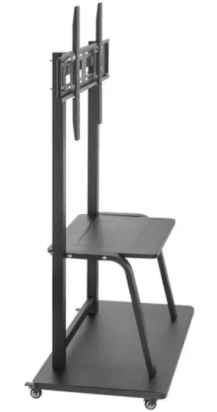 ARR S-13 čierna / Mobilný stojan na TV / VESA / 37-100" / max. 150 kg (STO S-13)
