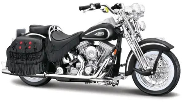 Maisto HD 1999 FLSTS Heritage Softail® Springer™ matne čierna