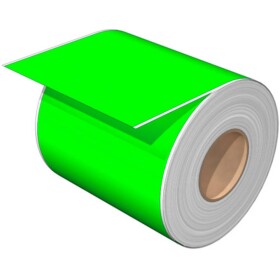 Weidmüller 2528370000 EL 100 MM GN 30M označovač zmršťovacích bužírok Druh montáže: nalepenie Potlačiteľná plocha: 100 x 30000 mm zelená 1 ks; 2528370000