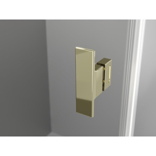 MEXEN/S - Mist HT sprchovací kút dvere krídlové pravá 70 x 110, transparent, zlato 8A5T-070-110-50-00-P