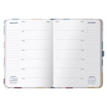 Busy B Týždenný diár Busy Life Floral 2025/26