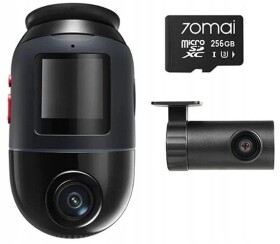 70mai Omni X800 4K set Black+ karta 70mai SD 256GB