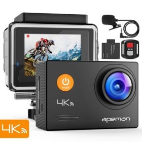 Apeman A79 čierna / outdoor kamera 4 UHD / 16Mpix / 2 LCD / USB / HDMI / Wifi / vodotesné puzdro do 40m (A79)