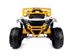 Mamido Mamido Elektrické autíčko Buggy Racing Speed 22 biele | 4x4 | 12V10Ah | 180W | EVA | LED | 2,4Ghz | ECO koža